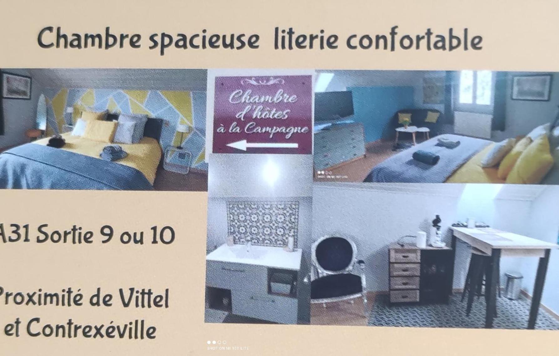 chambre d hôtes à la campagne Tilleux Exterior foto